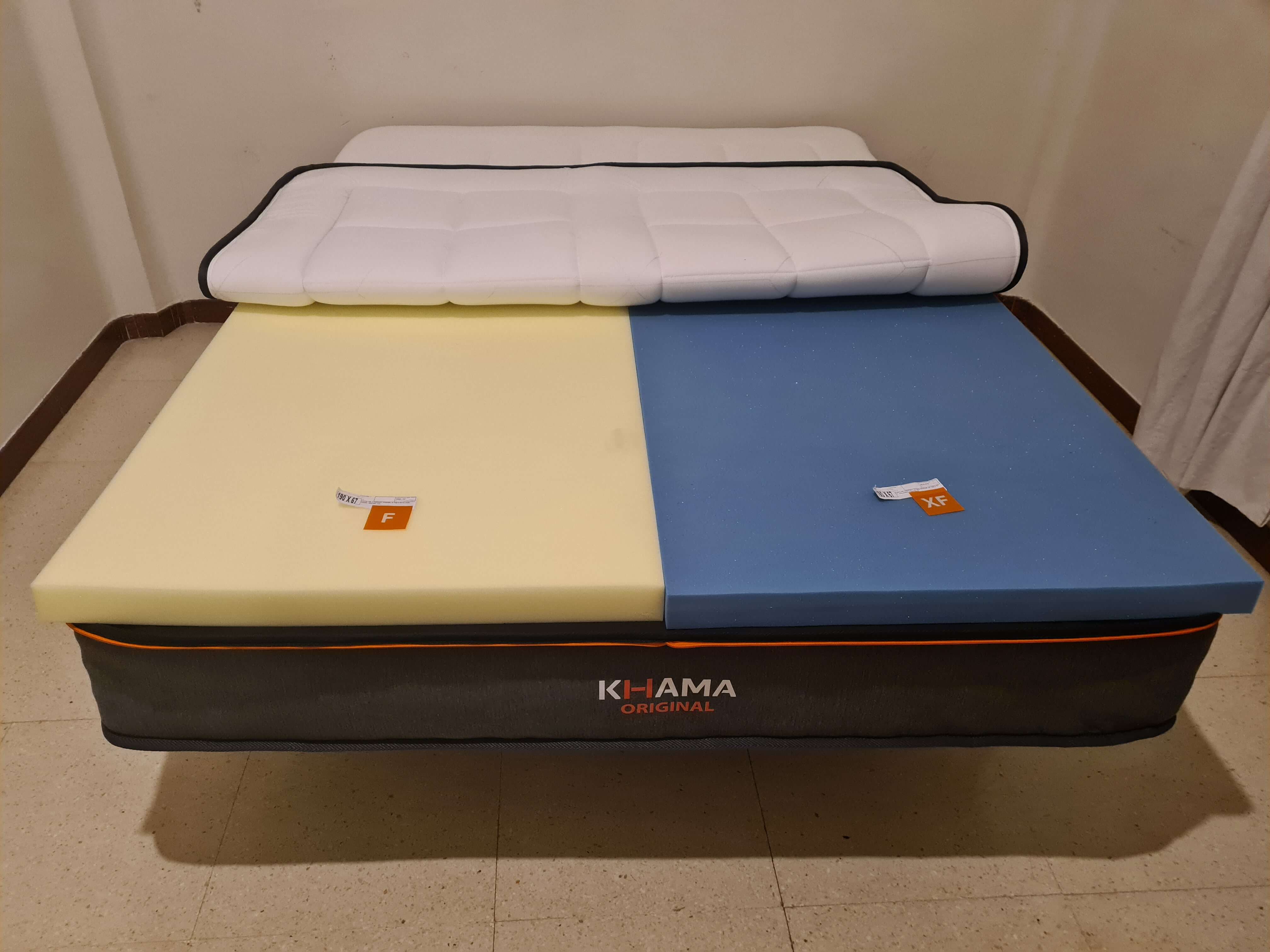 confort firme vs extra firme khama original